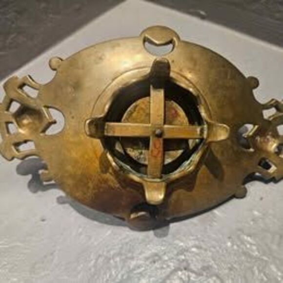 Brass Inkwell Baroque - Picture 4 of 4